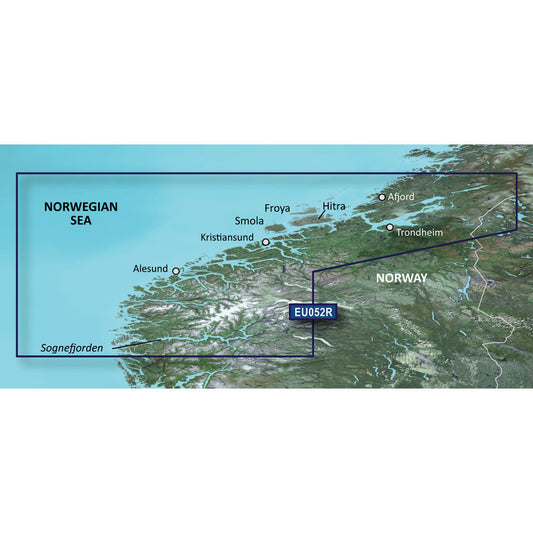 Garmin BlueChart? g3 Vision? HD - VEU052R - Sognefjorden - Svefjorden - microSD*/SD*