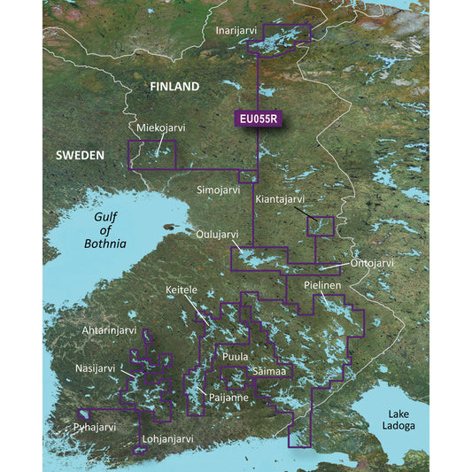 Garmin BlueChart? g3 Vision? HD - VEU055R - Finnish Lakes - microSD*/SD*