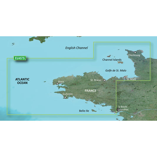 Garmin BlueChart? g3 Vision? HD - VEU457S - Bretagne - microSD*/SD*