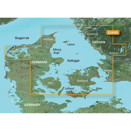 Garmin BlueChart? g3 Vision? HD - VEU458S - Goteborg to Fyn - microSD*/SD*