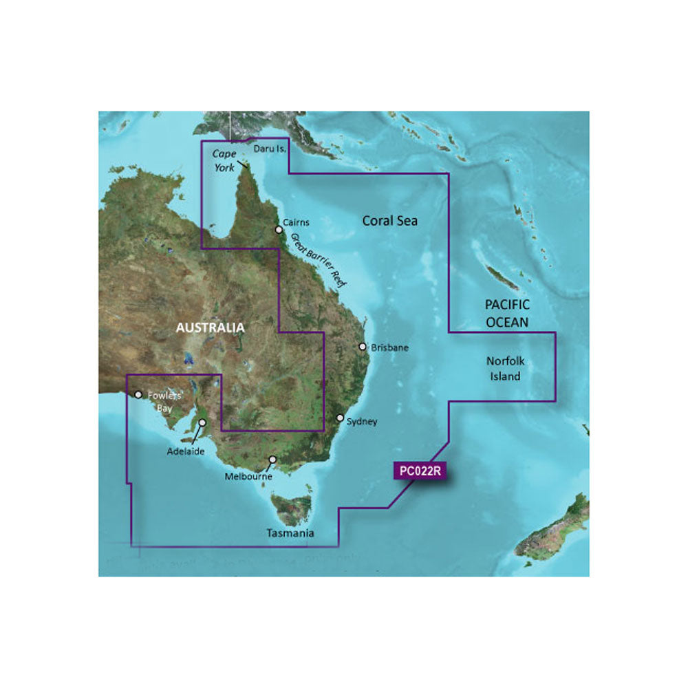 Garmin BlueChart? g3 Vision? HD - VPC022R - East Coast Australia - microSD*/SD*