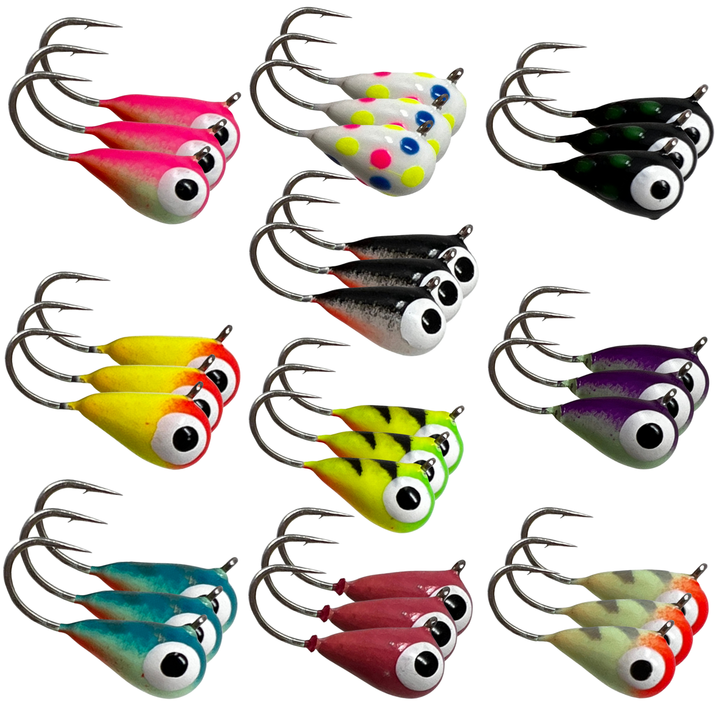 Reaction Tackle Ice Fishing Jigs