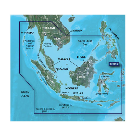 Garmin BlueChart? g3 Vision? HD - VAE009R - Sin/Mal/Indonesia - microSD*/SD*