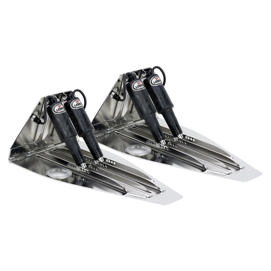 Lenco 25"x14" High Performance Trim Tab Kit 12v Dual Actuator Requires Switch