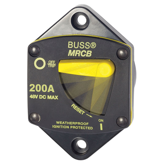 Blue Sea 187-Series 200 Amp Circuit Breaker Panel Mount