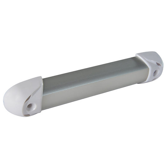 Lumitec Mini RAIL2 6" Red LED Light Brushed Finish 12/24v