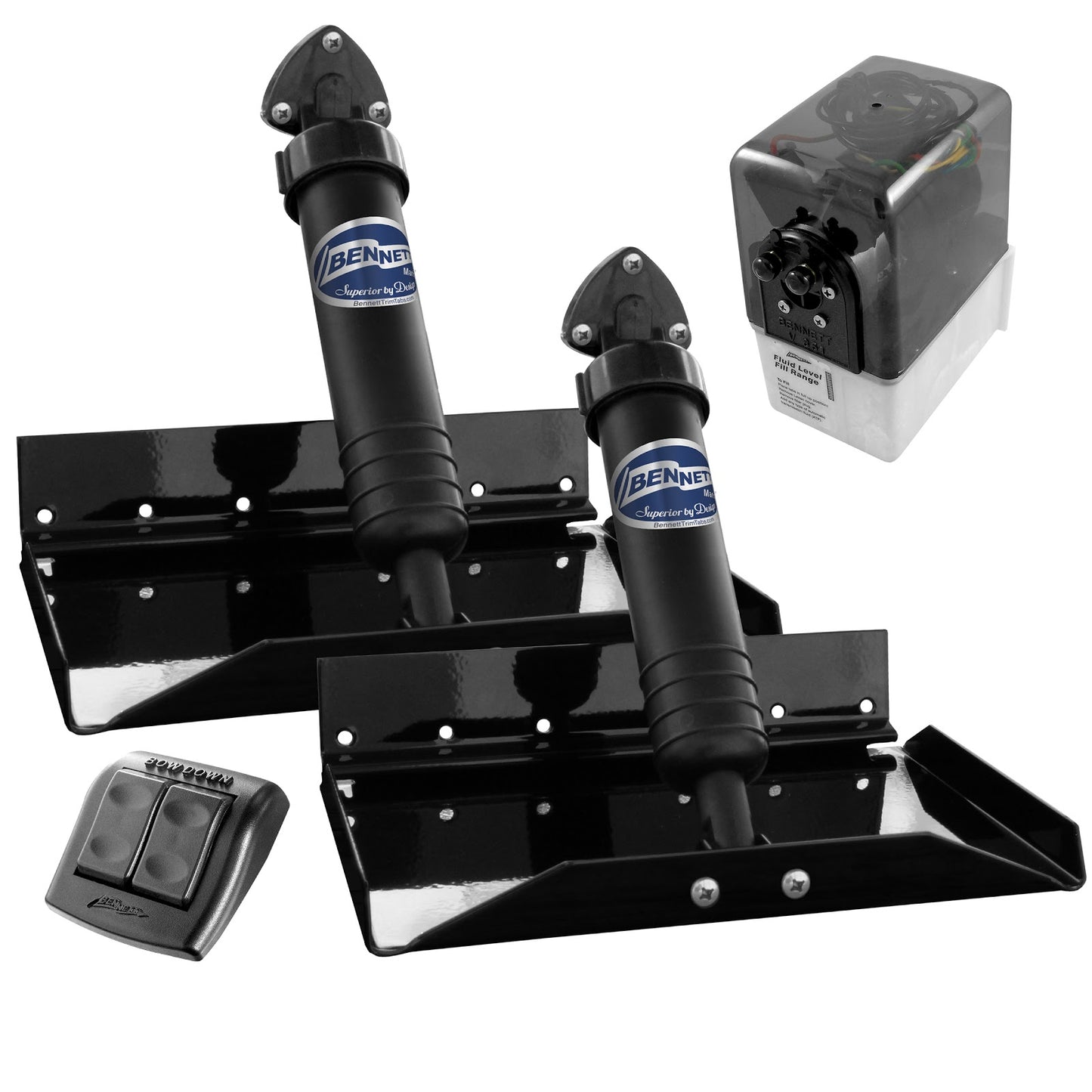 Bennett Trim Tab 12" x 9" Sport Tab System [ST9]