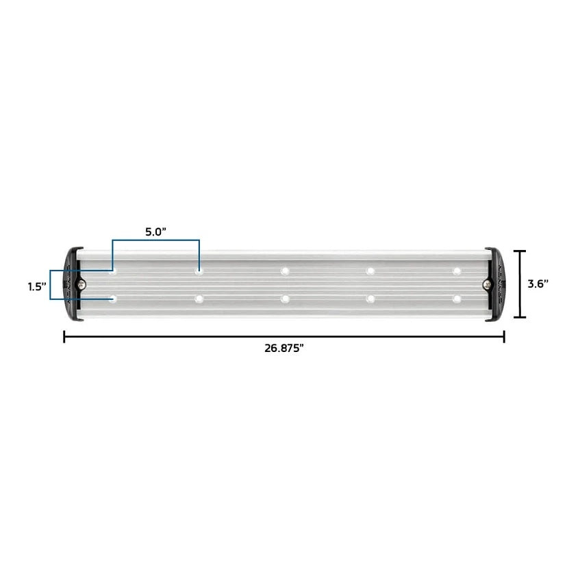 Cannon Aluminum Mounting Track - 24" [1904028]