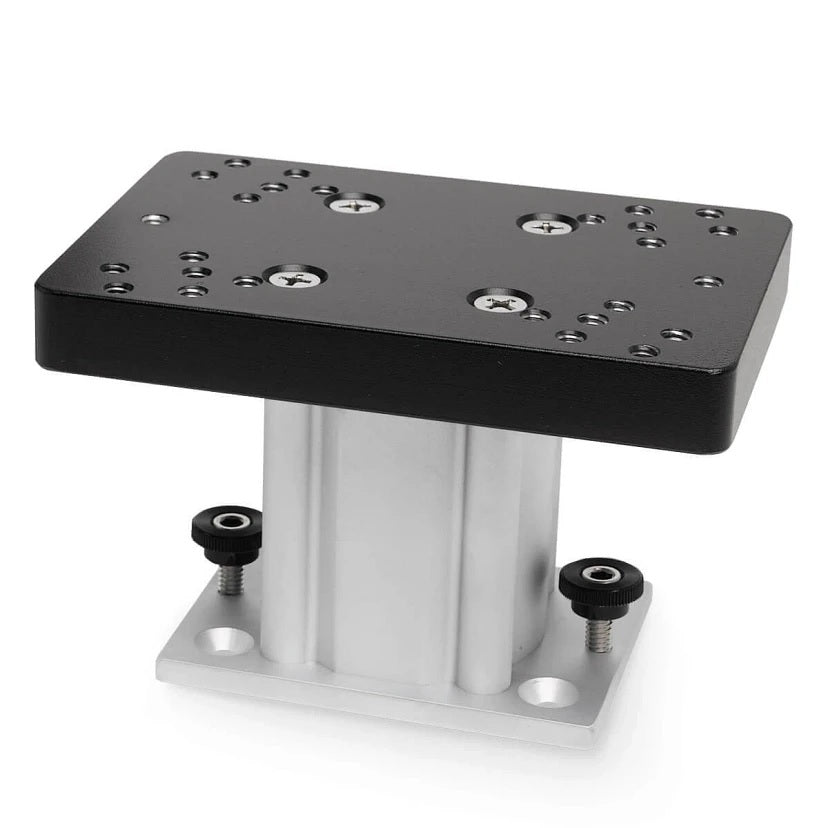 Cannon Aluminum Fixed Base Downrigger Pedestal - 4" [1904030]