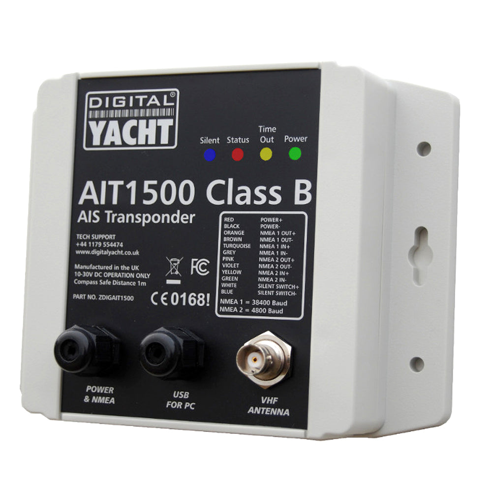 Digital Yacht AIT1500 Class B AIS Transponder w/Built-In GPS [ZDIGAIT1500]