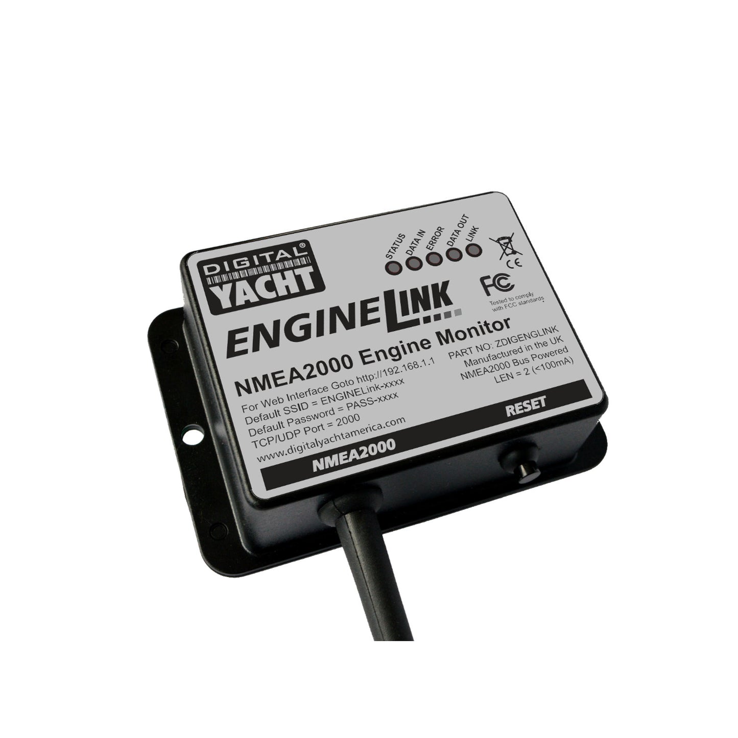 Digital Yacht Engine Link NMEA 2000 Engine Monitor [ZDIGELINK]