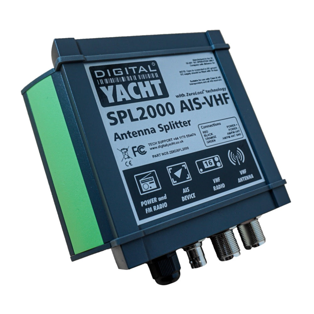 Digital Yacht SPL2000 VHF/AIS Powered Antenna Splitter [ZDIGSPL2000]