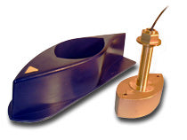 Furuno 526T-HDN Bronze Broadband Thru-Hull Transducer w/ Temp and Hi-Speed Fairing Block, 1kW (No Plug) [526TID-HDN]