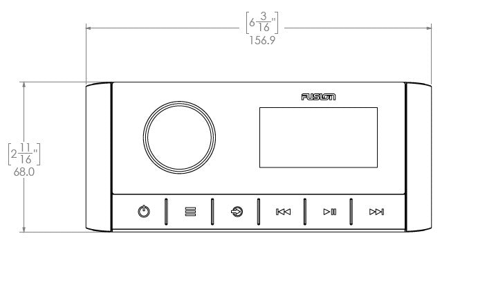 Fusion MS-RA60  6.5" EL Classic Speaker Kit [010-02405-50]