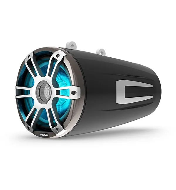 Fusion SG-FLT883SPB 8.8" Tower Speaker Black 3i With CRGBW Lighting