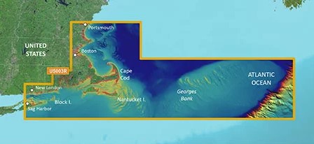 Garmin BlueChart g3 Vision HD - VUS003R - Cape Cod - microSD/SD [010-C0704-00]