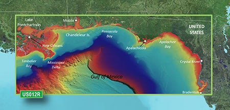 Garmin BlueChart g3 Vision HD - VUS012R - Tampa - New Orleans - microSD/SD [010-C0713-00]