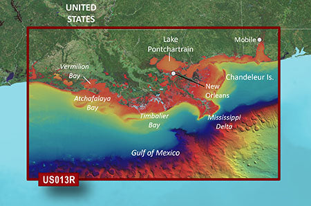 Garmin BlueChart g3 Vision HD - VUS013R - Mobile - Lake Charles - microSD/SD [010-C0714-00]