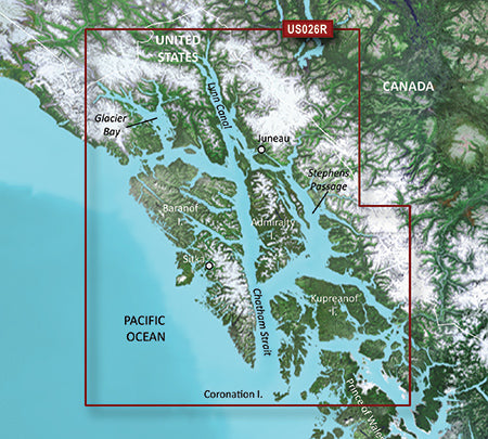 Garmin BlueChart g3 Vision HD - VUS026R - Wrangell/Juneau/Sitka - microSD/SD [010-C0727-00]