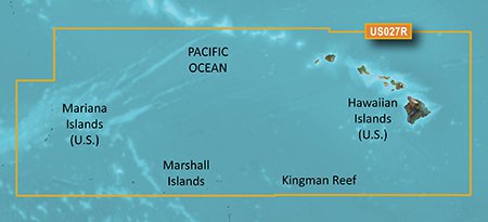 Garmin BlueChart g3 Vision HD - VUS027R - Hawaiian Islands - Mariana Islands - microSD/SD [010-C0728-00]