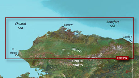Garmin BlueChart g3 Vision HD - VUS035R - North Slope Alaska - microSD/SD [010-C0736-00]