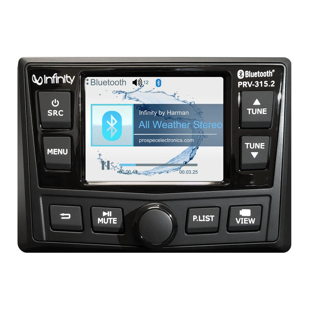 Infinity PRV315 AM/FM/BT/USB Stereo Receiver [INFPRV315.2]