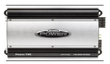 JENSEN POWER760 4-Channel Amplifier - 760W [POWER 760]