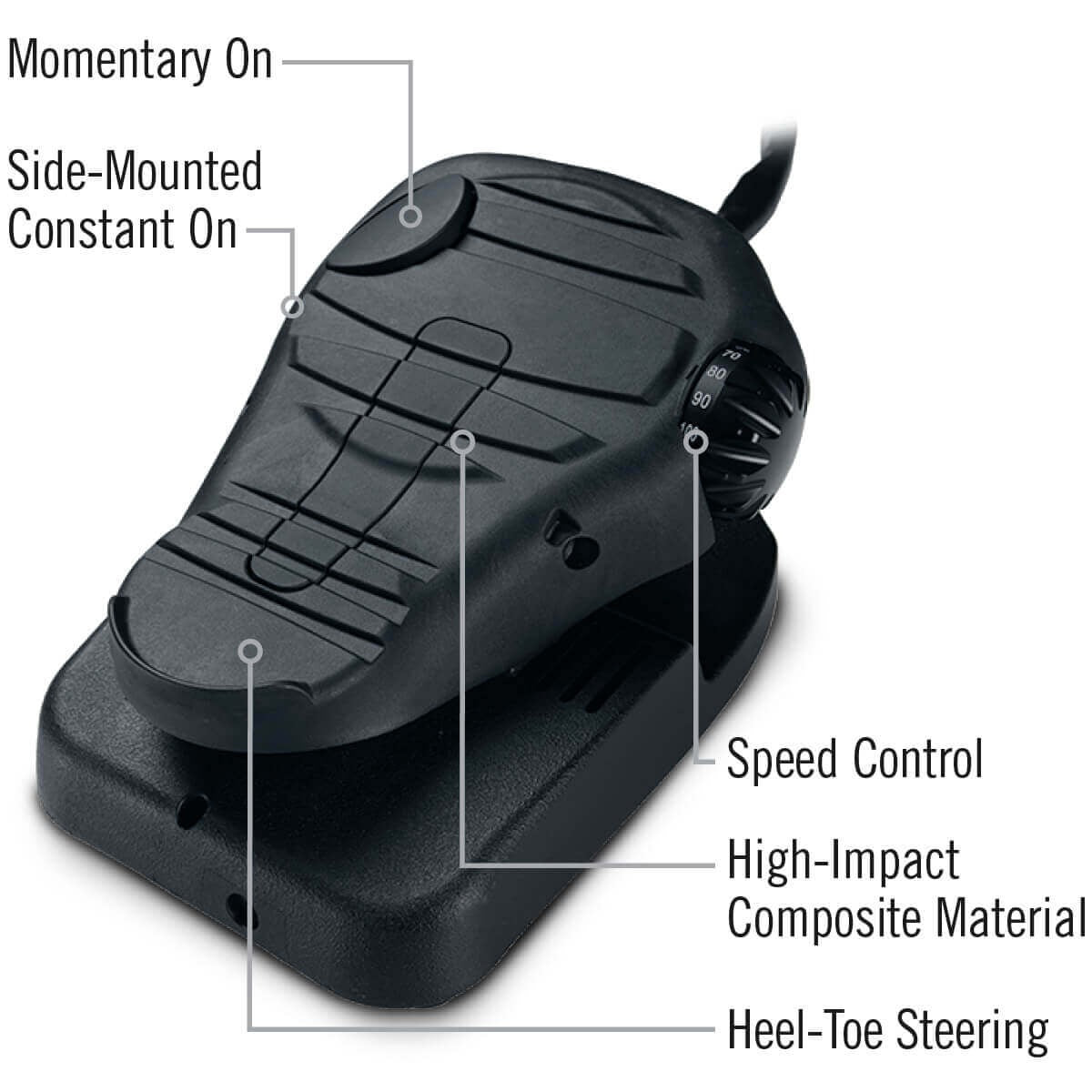 Minn Kota Edge 55 - Latch  Door - Foot Control - 12V-55lb-45" [1355956]