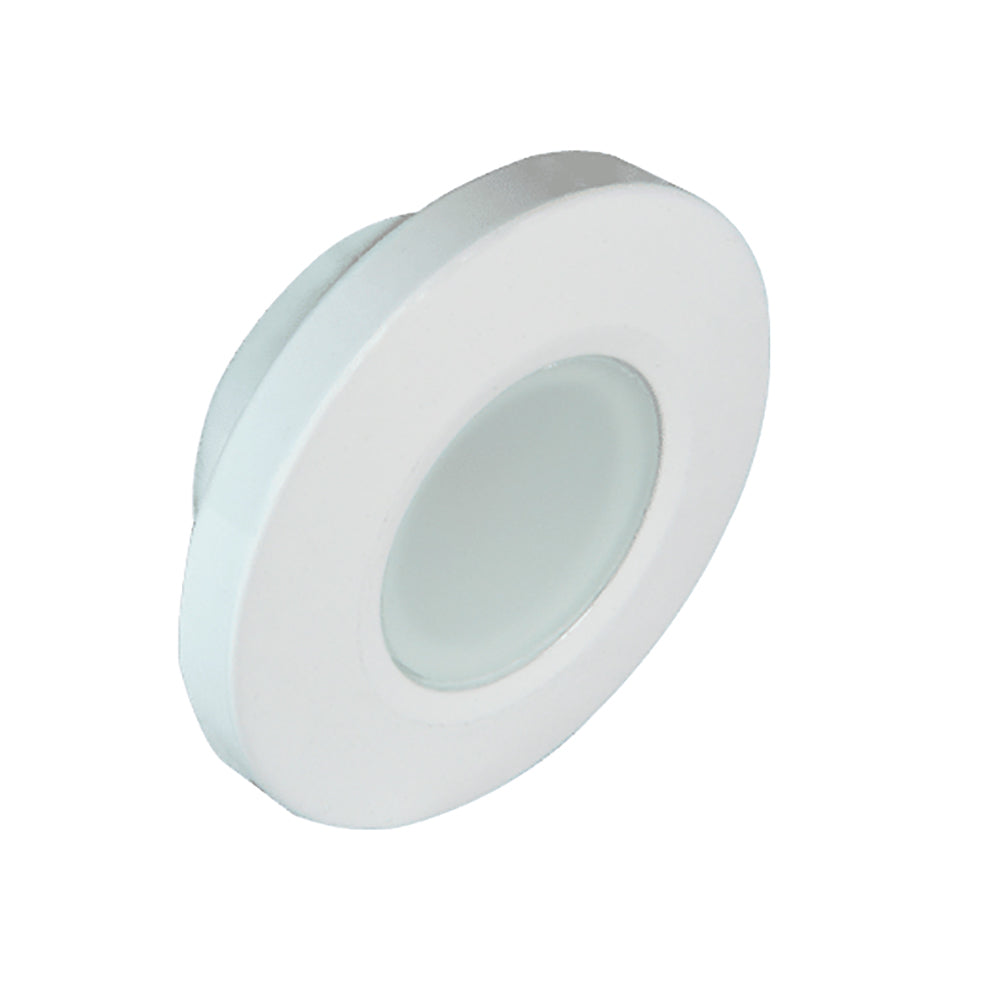 Lumitec Orbit Down Light White LED White Finish
