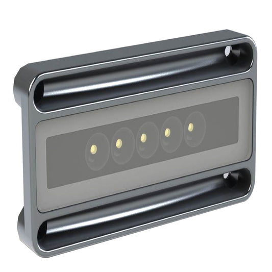 Lumitec Nevis2 Engine Room White/Blue LED Light Brushed Finish 12/24v