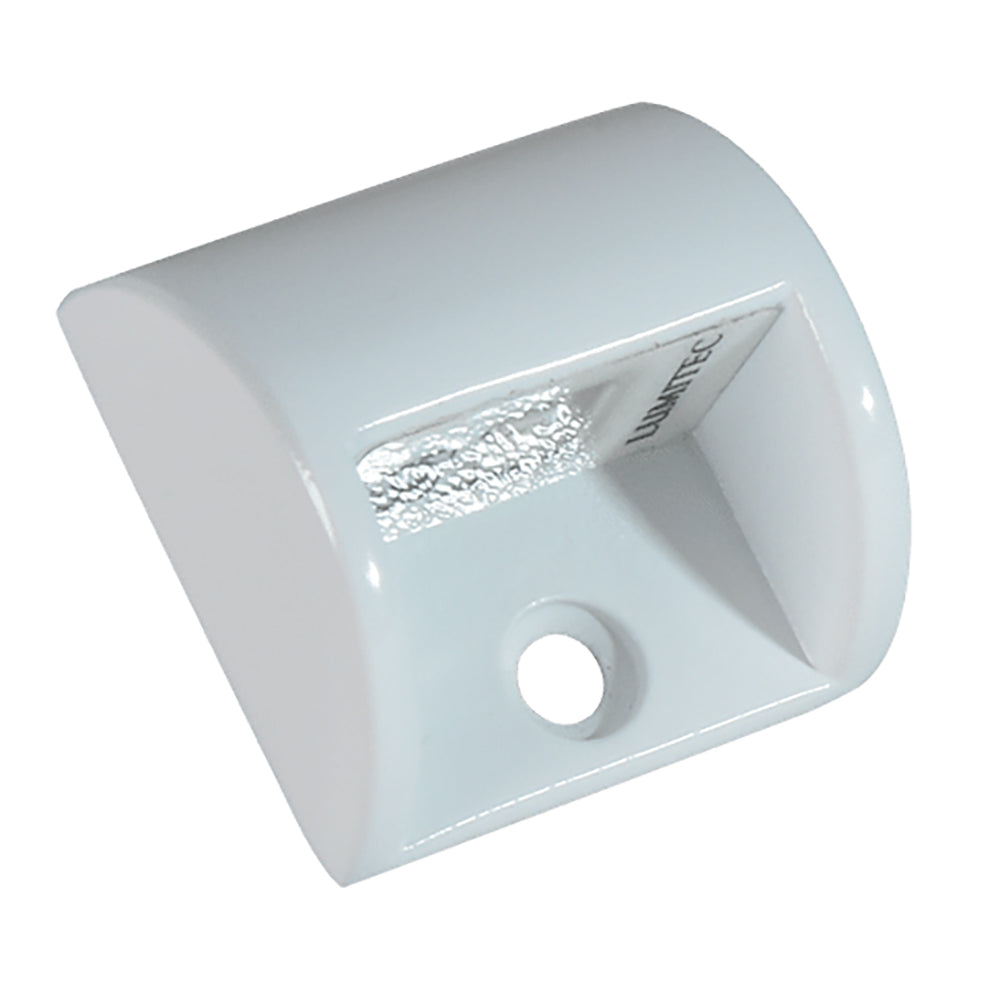 Lumitec Andros Courtesy/Accent Blue LED Light White Housing 12v