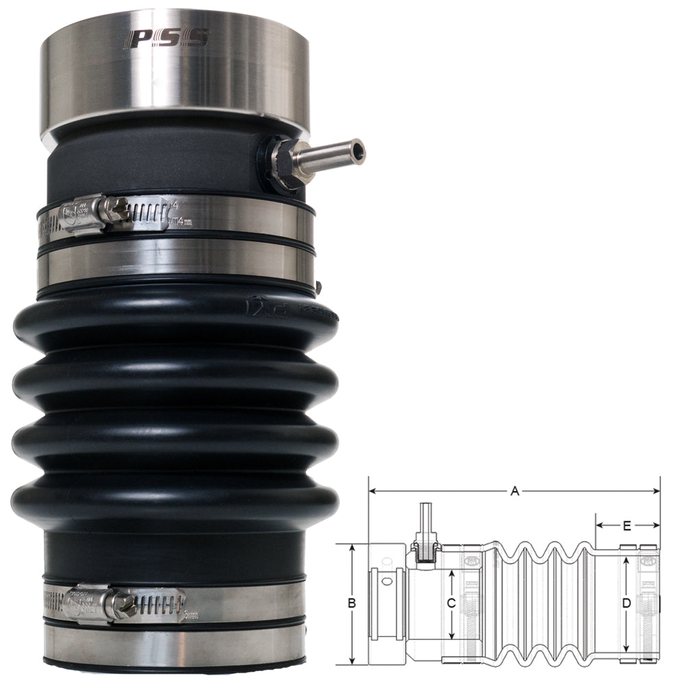 PSS Shaft Seal 1-?" Shaft 2-?" Tube