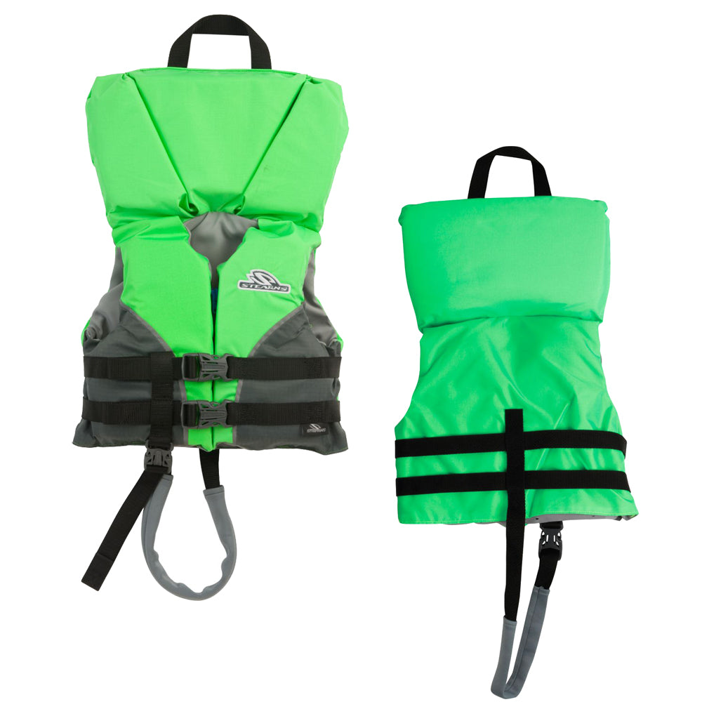 Stearns Infant Heads-Up? Nylon Vest Life Jacket - Up to 30lbs - Green