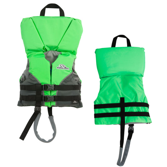 Stearns Infant Heads-Up? Nylon Vest Life Jacket - Up to 30lbs - Green