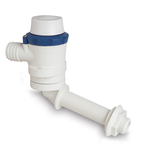 Shurflo by Pentair PIRANHA* Angled Port Aerator 600 Livewell Pump - 12 VDC, 600 GPH