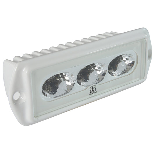 Lumitec CapriLT Floodlight White LED Flush Mount White Finish 12/24v