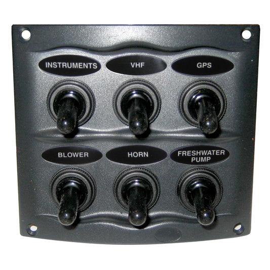 BEP 900-6WP 6 Way Switch Panel