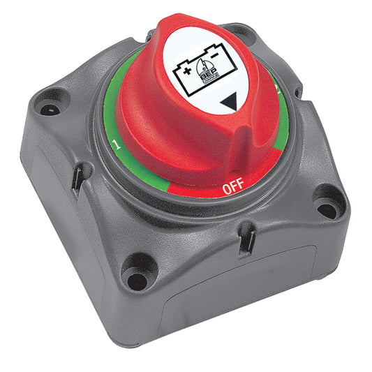 BEP 701S Mini Battery Switch 1-2-BOTH-OFF 300 Amps Max