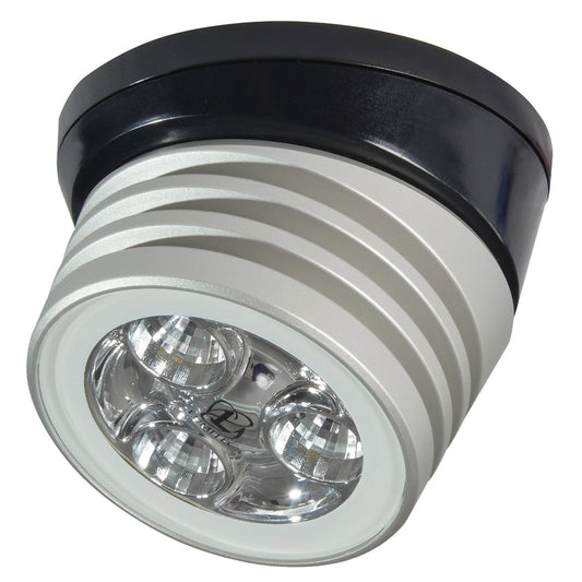 Lumitec Zephyr Deck Light White LED Speader Light Black Base