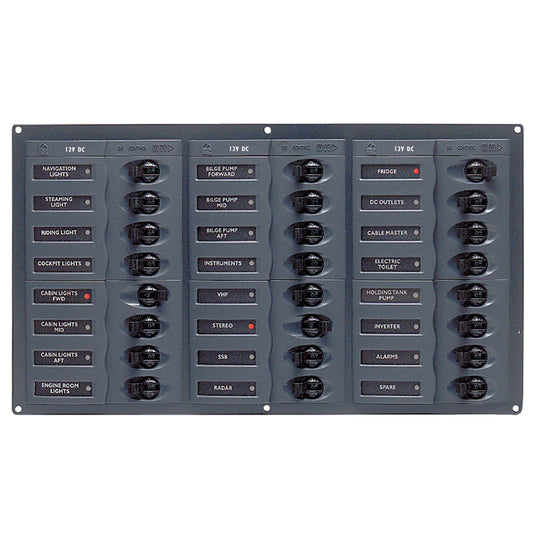 BEP 905NM 24 Way DC Circuit Breaker Panel