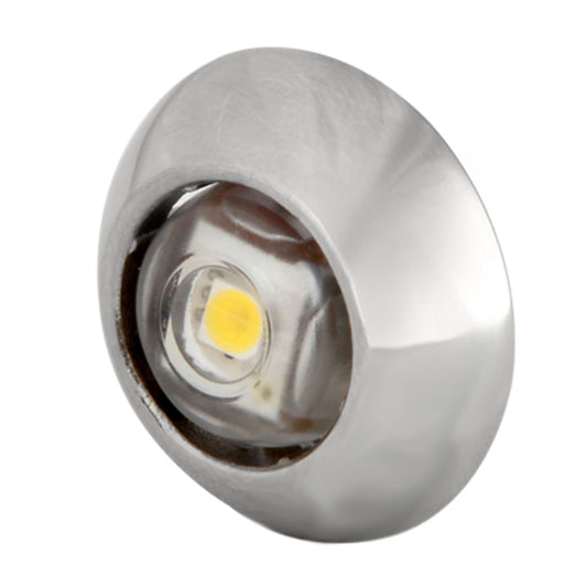 Lumitec Exuma Courtesy Light Red LED Polished Stainless Steel 12v