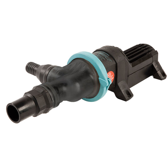 Whale Gulper Grouper Mk3 Fishbox/Waste Pump w/90? Ports - 24V