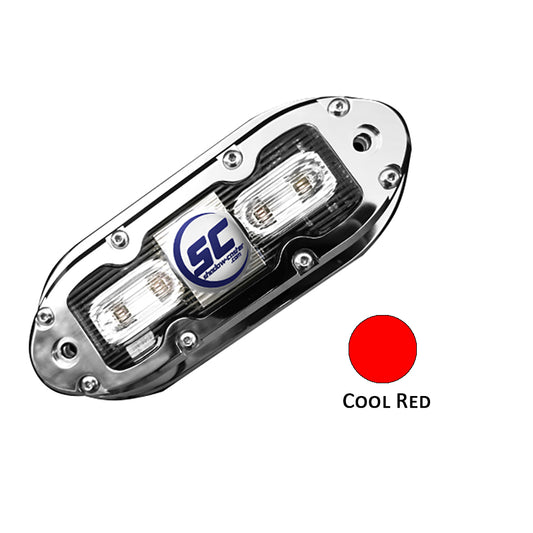 Shadow Caster SCM4 Underwater LED Light Cool Red