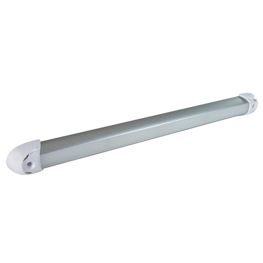 Lumitec RAIL2 12" Rail Light Spectrum RGBW LED Brushed Finish 12/24v