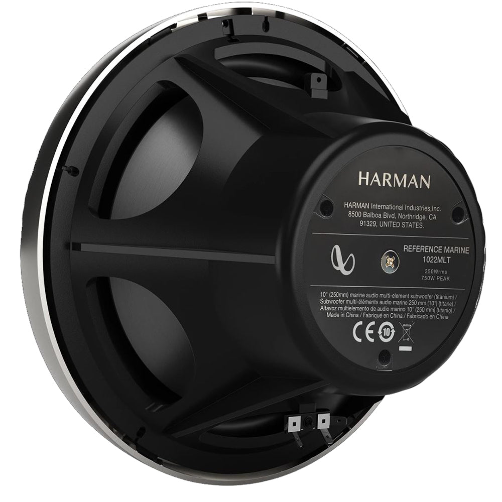Infinity INF1022MLT 10" RGB Subwoofer Titanium