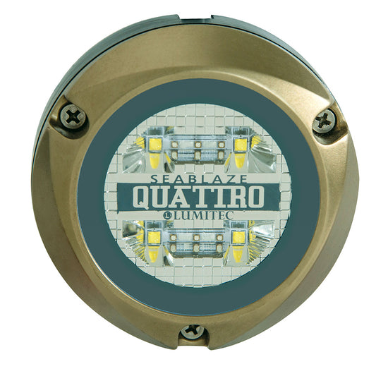 Lumitec Zambezi Quattro RGBW FOR PONTOON BOATS Bronze Housing 12/24v