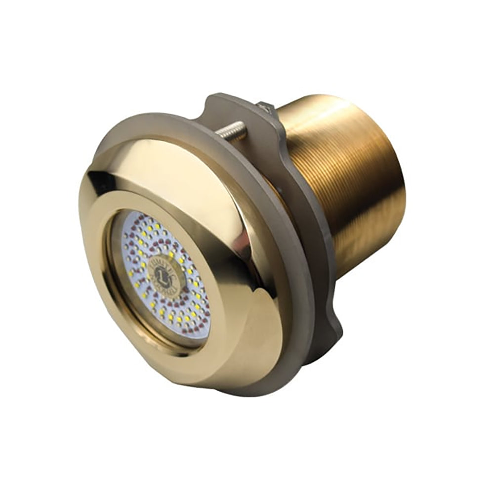 Lumitec Typhoon Thru-Hull Thru Hull 12/24v Blue/White LED Underwater