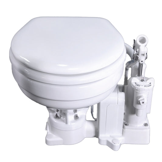 Raritan PH PowerFlush Manual Toilet Household Size Bowl 12v