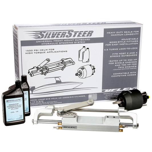 Uflex SilverSteer* Front Mount Outboard Hydraulic Steering System - UC130 V2