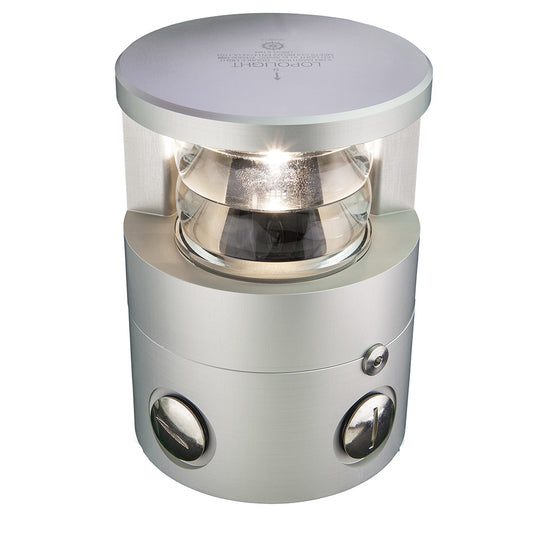 Lopolight 225? Double Masthead Light - 6NM - Silver Housing